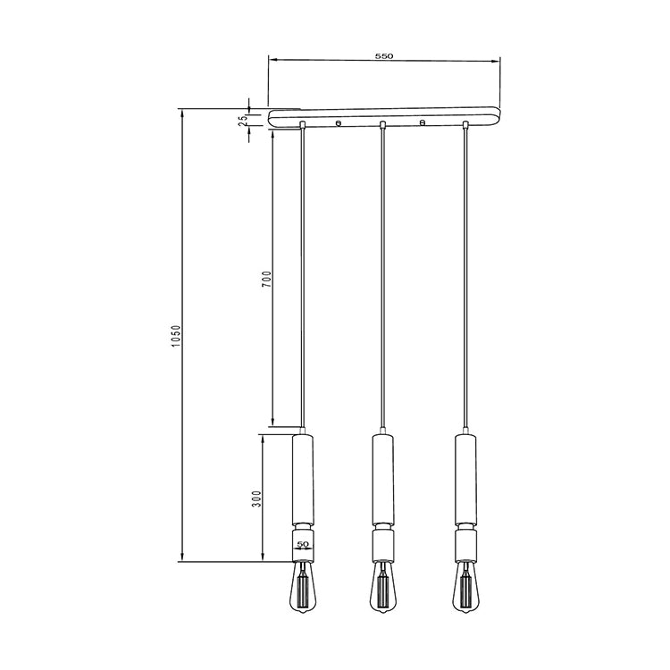 TRIOLI pendant lighting