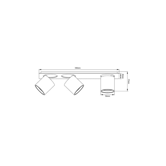 OYO 3L surface-mounted spotlight